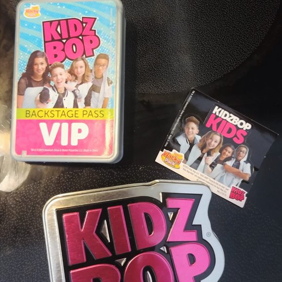 Kidz Bop Other Kidz Bop Metal Tin Case Sticker Toy Lot Rare 9s